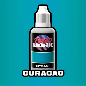 Curacao Metallic Acrylic Paint, Turbo Dork