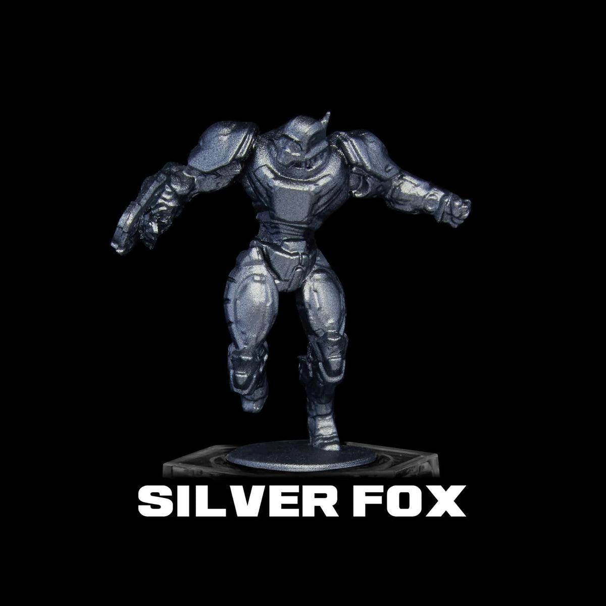 Silver Fox Metallic Acrylic Paint Metallic Turbo Dork Exit 23 Games Silver Fox Metallic Acrylic Paint
