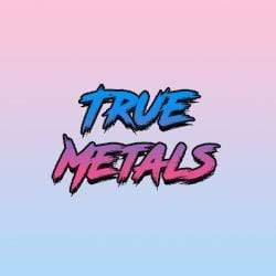 Bottle of Turbo Dork True Metals Acrylic Paint Bundle acrylic paint for miniatures