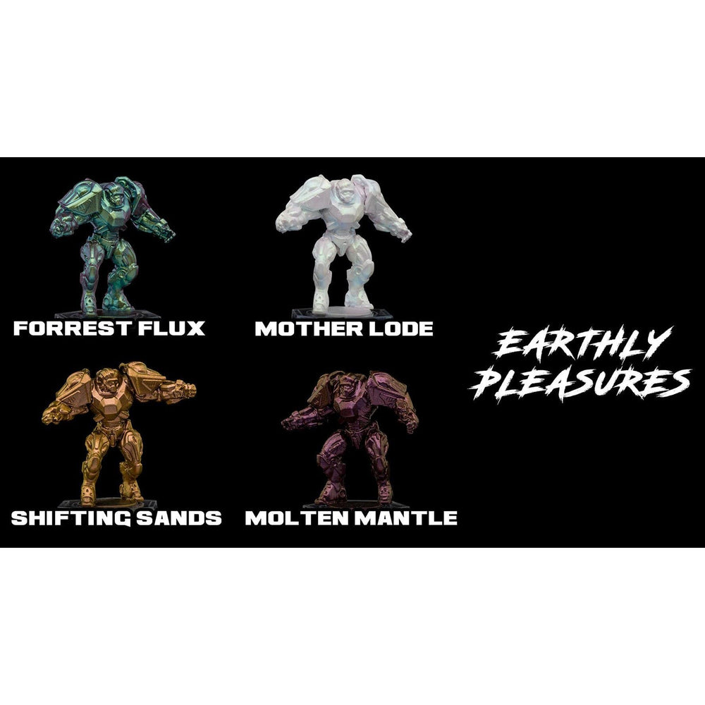 Bottle of Turbo Dork Earthly Pleasures Acrylic Paint Bundle acrylic paint for miniatures