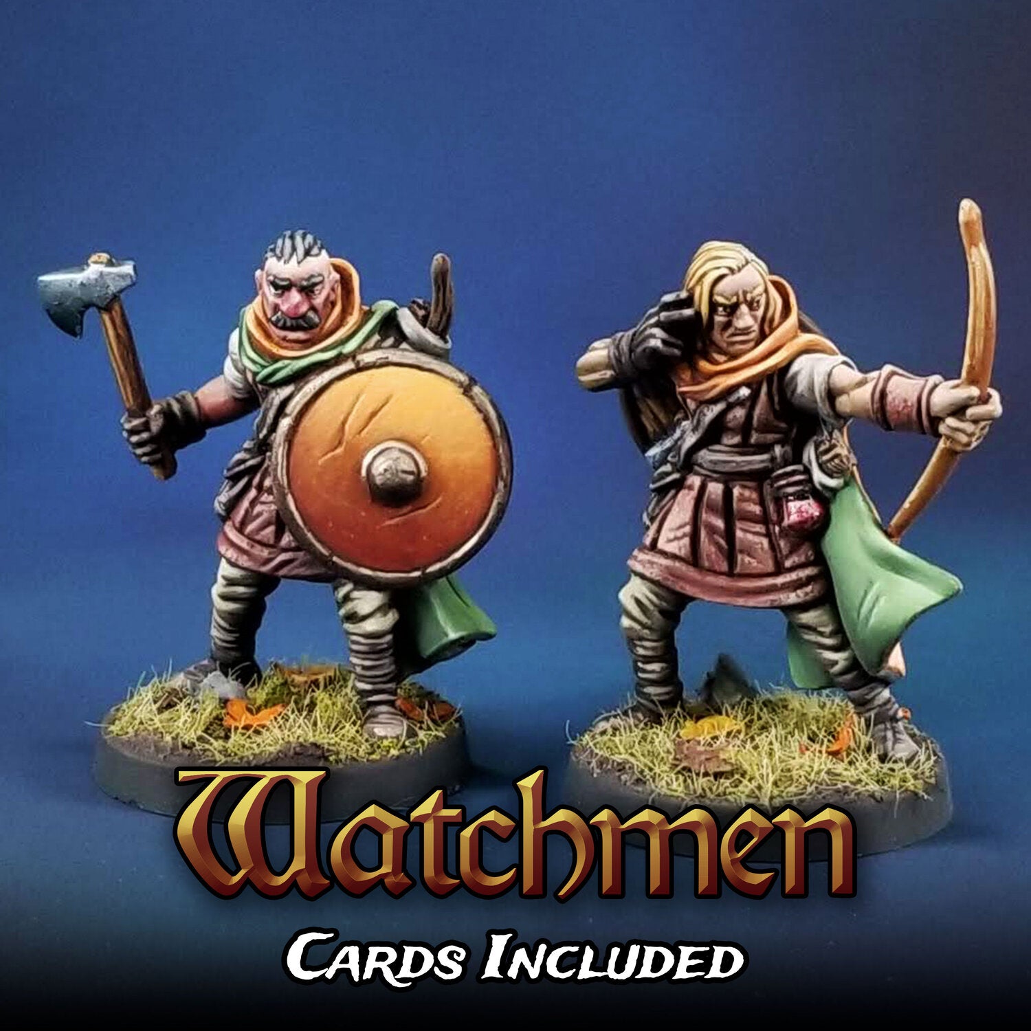 Lone Guard Watchmen (team) Miniature Metal King Studio Exit 23 Games Lone Guard Watchmen (team)